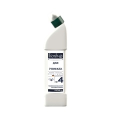 Чистящее средство для туалета ECVOLS Средство для чистки унитаза без хлорки, мята-алоэ №4 750