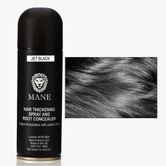 Несмываемый уход Mane Аэрозольный камуфляж для волос Mane Dark brown (темно-коричневый)