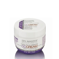 Крем для укладки волос SPA MASTER Уплотняющий крем для волос с кератином и кокосовым маслом средней фиксации 100