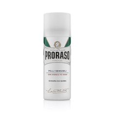 PRORASO Пена для бритья для чувствительной кожи с зеленым чаем и овсом 50