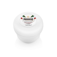 Мыло твердое для бритья PRORASO Мыло для бритья для чувствительной кожи с зеленым чаем и овсом 150