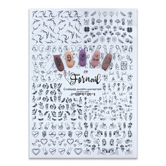 Слайдеры FORNAIL Слайдер для дизайна ногтей, водные наклейки на ногти, декор для маникюра