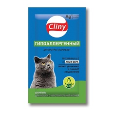 Шампунь для животных CLINY Шампунь саше Гипоаллергенный для кошек 10