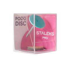 Педикюрный диск STALEKS Диск педикюрный пластиковый Staleks Pro M со сменным файлом, 180 грит 1 Сталекс