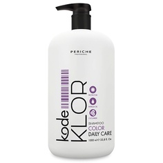 Шампунь для волос PERICHE PROFESIONAL Шампунь для окрашенных (и обесцвеченных волос) Kode KLOR Shampoo Daily Care 1000