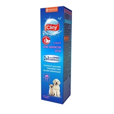 Средство стоматологическое CLINY Спрей для полости рта для кошек и собак 100