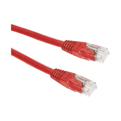 Сетевой кабель ExeGate UTP cat.5e 2m Red 258676