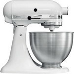 Планетарный миксер KitchenAid Classic 5K45SSEWH белый