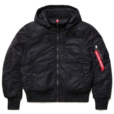 Мужская куртка Мужская куртка MA-1 Hooded Rib Flight Jacket Alpha Industries