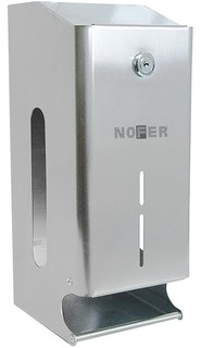 Диспенсер туалетной бумаги для 2 рулонов Nofer Domestics 05101.B