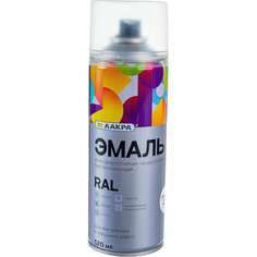 Аэрозольная эмаль ЛАКРА