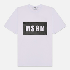 Мужская футболка MSGM Box Maxilogo