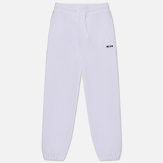 Женские брюки MSGM Micrologo Basic Unbrushed