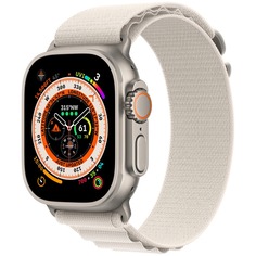 Смарт-часы Apple Watch Ultra 49 мм Titanium, L текстильный ремешок, сияющая звезда