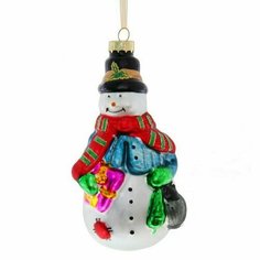 Украшение новогоднее Снеговик, 7, 5 х 5, 5 х 13, 5 см Remeco