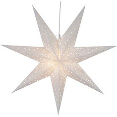 Декоративная подвеска звезда Galaxy, белая, 60 см Star Trading