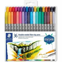Набор двухсторонних фломастеров Journey Design, 36 штук Staedtler