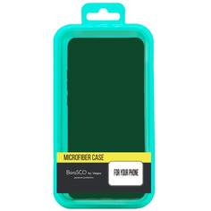 Чехол BoraSCO Microfiber Case для Samsung Galaxy A04 зеленый опал