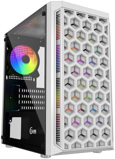 Корпус Powercase Mistral Micro T3W Tempered Glass Mesh (CMIMTW-L3)