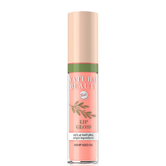 Блески для губ BELL Блеск для губ NATURAL BEAUTY NATURAL BEAUTY LIP GLOSS peach gloss увлажняющий с маслом