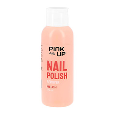 Средства для снятия лака PINK UP Жидкость для снятия лака DAILY с ацетоном (Дыня) 110