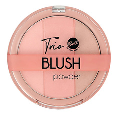 BELL Румяна для лица TRIO BLUSH POWDER