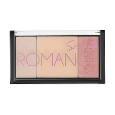 BELL Палетка для макияжа лица SWEET ROMANCE FACE PALETTE хайлайтер и румяна