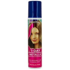 Спрей оттеночный VENITA Спрей для волос оттеночный 1-DAY METALLIC