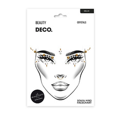 Глиттер DECO. Кристаллы для лица и тела FACE CRYSTALS by Miami tattoos Delhi