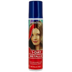 Спрей оттеночный VENITA Спрей для волос оттеночный 1-DAY METALLIC