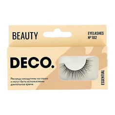 Ресницы накладные DECO. Накладные ресницы ESSENTIAL № 102 1