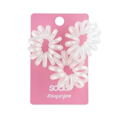 Аксессуары для волос SODA Резинки для волос HOLO MATT#sugargem So.Da