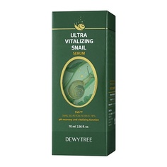 Уход за кожей лица DEWYTREE Сыворотка для лица ULTRA VITALIZING с экстрактом секрета улитки 70