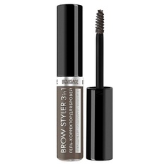 Гели для бровей LUXVISAGE Гель-корректор для бровей BROW STYLER 3 IN 1