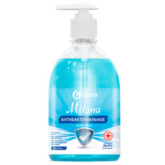 Средства для ванной и душа для мужчин GRASS Жидкое мыло антибактериальное "Milana" Original 500