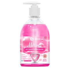 Средства для ванной и душа для мужчин GRASS Жидкое мыло антибактериальное "Milana" Fruit bubbles 500