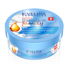 Крем для тела EVELINE Крем для лица и тела EXTRA SOFT FAMILY интенсивно увлажняющий успокаивающий 175