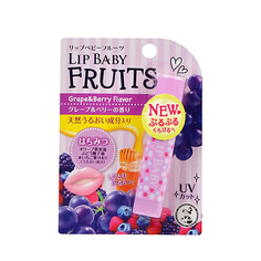 MENTHOLATUM Бальзам для губ LIP BABY FRUITS виноград и лесные ягоды 4.5