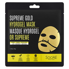 Уход за кожей лица SOOAE Маска для лица SOOAE гидрогелевая с золотом (лифтинг-эффект) 20