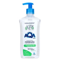 Гель для мытья посуды AQA BABY Средство для мытья бутылочек, сосок и детской посуды 500