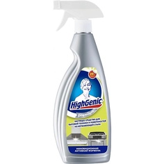 Спрей для уборки HIGHGENIC Чистящее средство для бытовой техники и поверхностей из нержавеющей стали 750