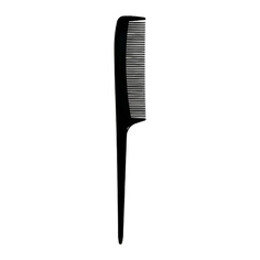 Расческа для волос LADY PINK Гребень для волос BASIC black с ручкой