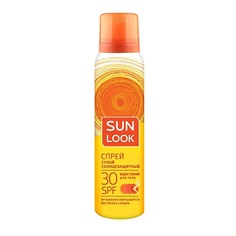 Солнцезащитный спрей для тела SUN LOOK Спрей для тела солнцезащитный сухой spf-30 125