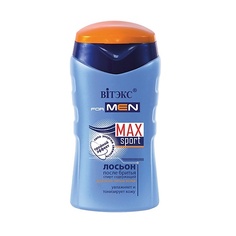 Лосьон после бритья ВИТЭКС FOR MEN MAX Sport лосьон после бритья для всех типов кожи 150 Viteks