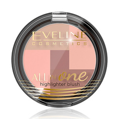 EVELINE Румяна для лица ALL IN ONE