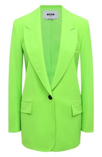 Шерстяной жакет MSGM