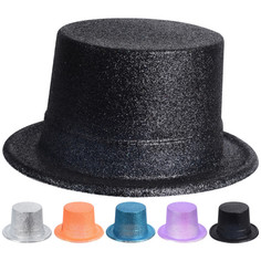 Головные уборы карнавальные шляпа с блестками полипропилен цвет в асс-те Koopman