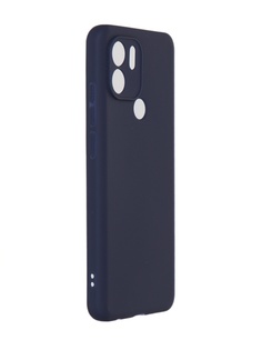 Чехол DF для Xiaomi Redmi A1+ Silicone Blue xiCase-72