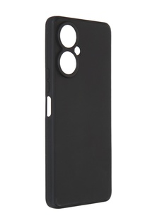 Чехол G-Case для Tecno Camon 19 / 19 Pro с микрофиброй Silicone Black G0033BL