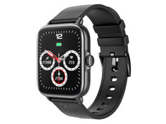 Умные часы Colmi P28 Plus Silicone Strap Black-Black